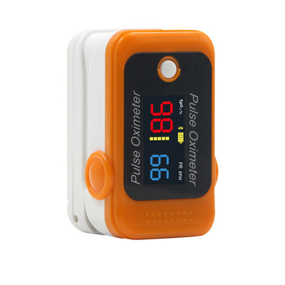 1 Year Warranty Digital Pulse Oximeter with 30bpm-250bpm PR Measurement Range and Dual Color OLED Display