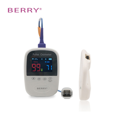 Pulse Rate Value Display Hand Held Pulse Oximeter SpO2 Value Display