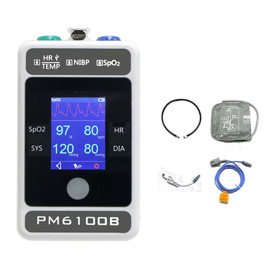 Portable Multi Parameter Patient Monitor With Ethernet Interface One Year Warranty