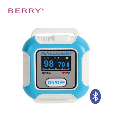 Reliable Accurate monitoring MoveOxy Apnea diagnosis wrist bluetooth pulse oximeter with watch sleep screener