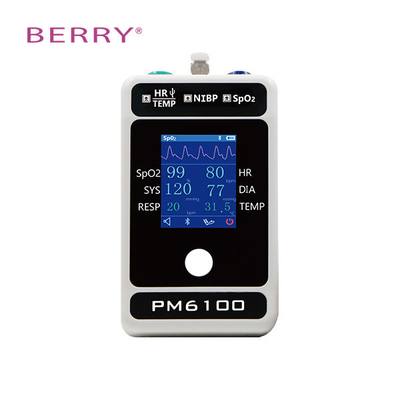 Compact Lightweight Multi Parameter Patient Tracker With Ethernet Audible Visual Alarm