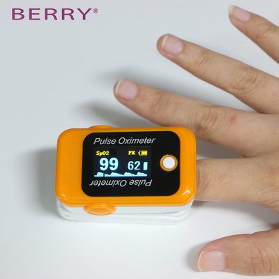 Fingertip Type Blood Oxygen Saturation Monitor OLED Display Quickly Test