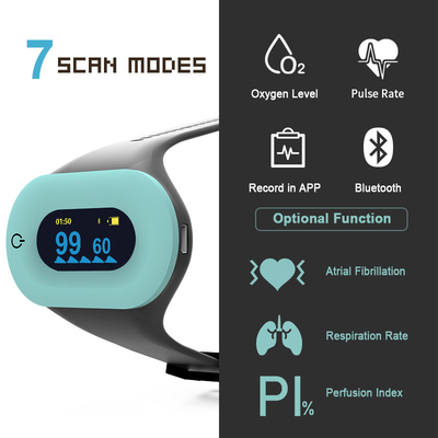 35g  Clinical Pulse Oximeter With 30 Hours Battery Life ±2BPM Pulse Rate Accuracy