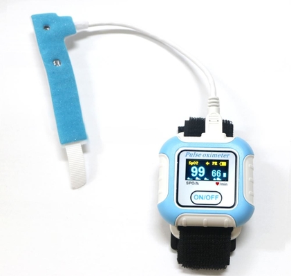 Plastic Material Bluetooth Wrist Pulse Oximeter Sleep Aid Device With APP