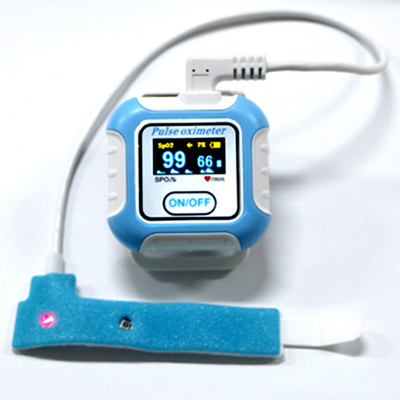 Plastic Material Bluetooth Wrist Pulse Oximeter Sleep Aid Device With APP