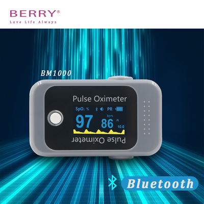 Battery Fingertip Pulse Oximeter Pulse Blood Oxygen Monitor 25 - 250BPM