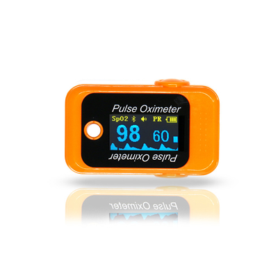 SpO2 / PR Alarm Fingertip Pulse Oximeter With Auto Power Off Battery Life Real Time