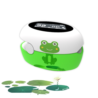 Rechargeable Lithium Batteries Pediatric Pulse Oximeter 35%-100% SPO2 Measurement Range