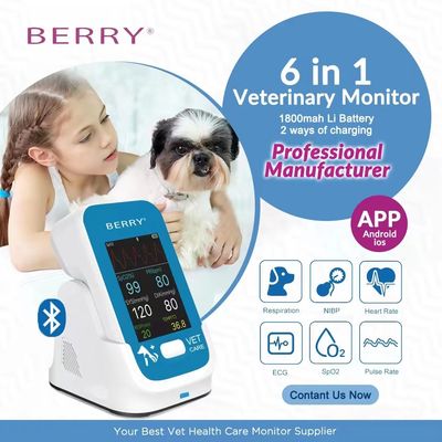 RESP Veterinary Patient Monitor With Bluetooth BLE 5.0  Pet Health