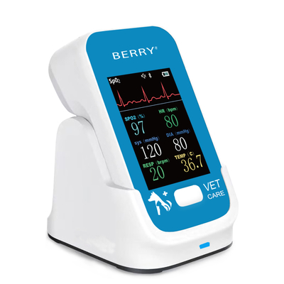 Temp Monitoring And Diagnosis Veterinary Patient Monitoring Device with TFT LCD Screen