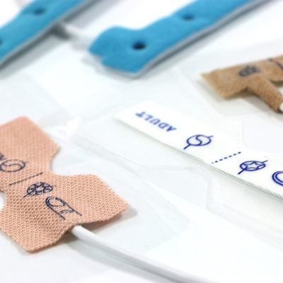 Dual Keyed Blue Foam SpO2 Sensor For 9pin Probes