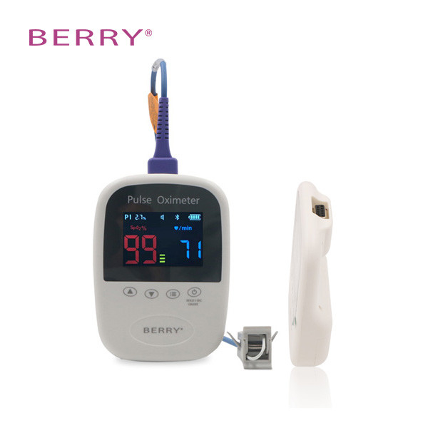 Pulse Rate Value Display Hand Held Pulse Oximeter SpO2 Value Display