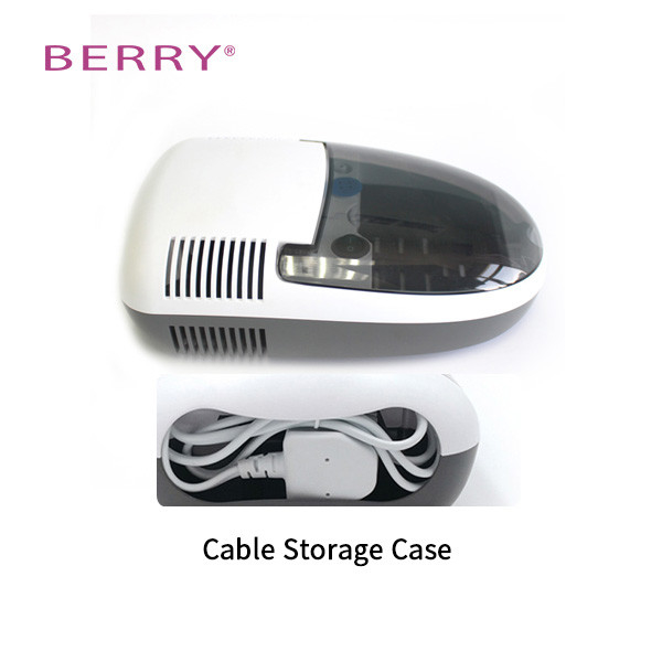 Compressor Mini Mesh Nebulizer Storage Compartment Cable Case