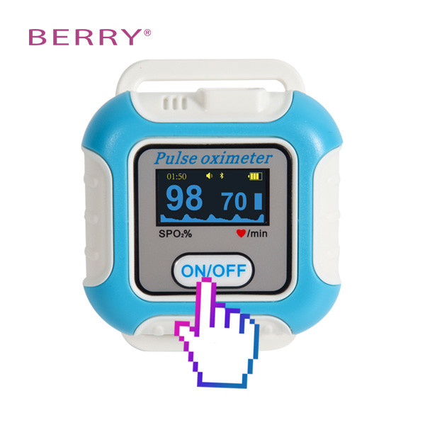 Home Self Test Oxyegn Level Wrist Pulse Oximeter Customized Portable Oxygen Monitor