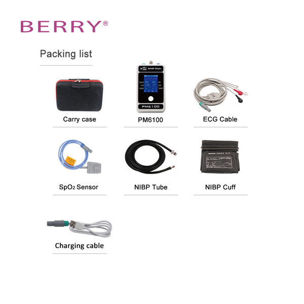 Portable Multi Parameter Vital Sign Patient Monitor Handheld Ambulance