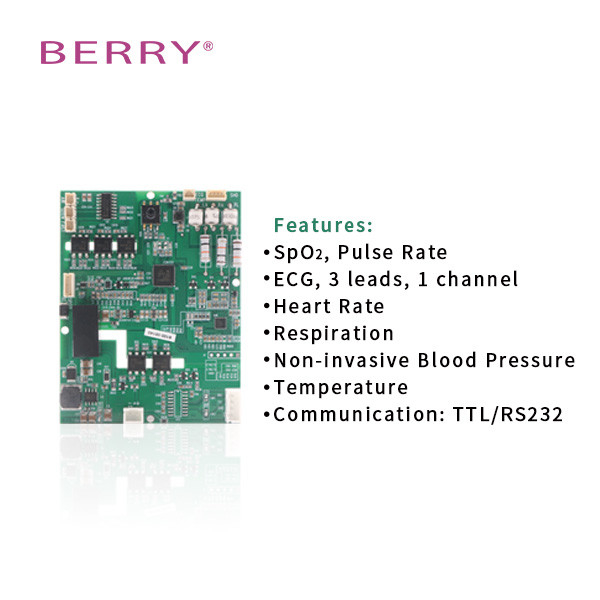 Customized Module With Spo2, Pulse Rate, ECG, Respiration, Heart Rate