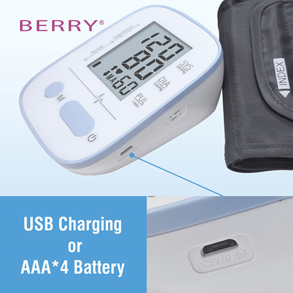 Digital Wrist Blood Pressure Heart Cuff Meter Monitor Machine