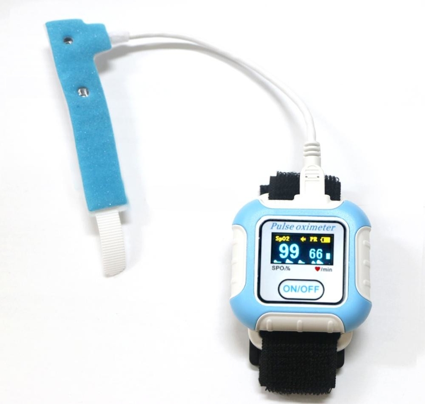 Plastic Material Bluetooth Wrist Pulse Oximeter Sleep Aid Device With APP