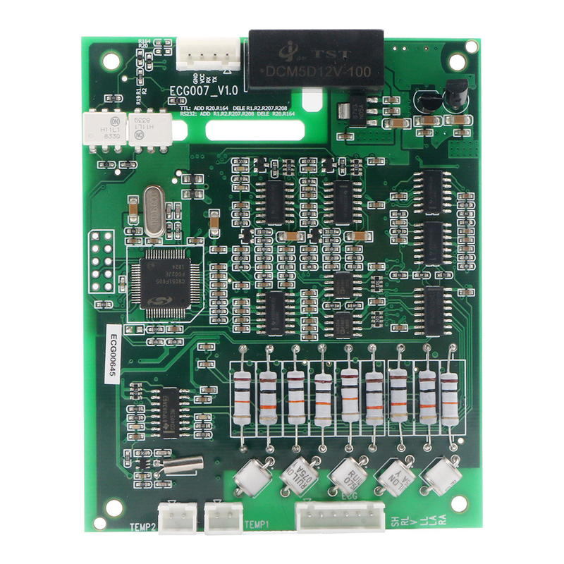 ECG007 Temperature Connector Heart Rate Resp Rate ECG Spo2 Module Manual