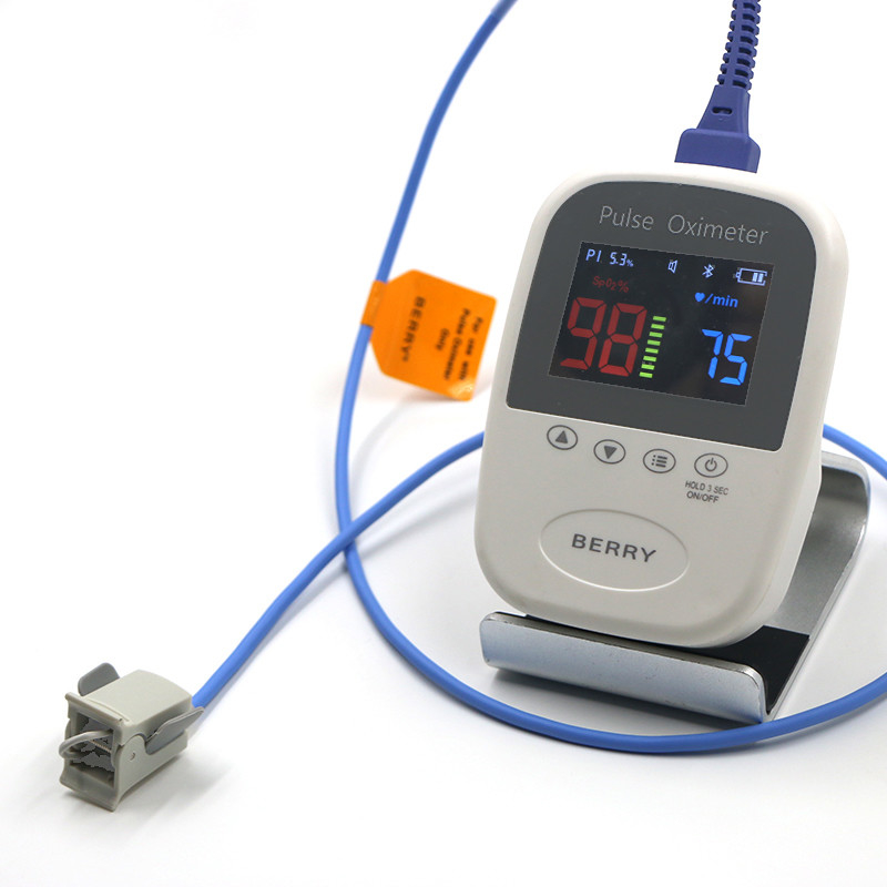 Fingertip Handheld Pulse Oximeter Plastic Material BM1000A