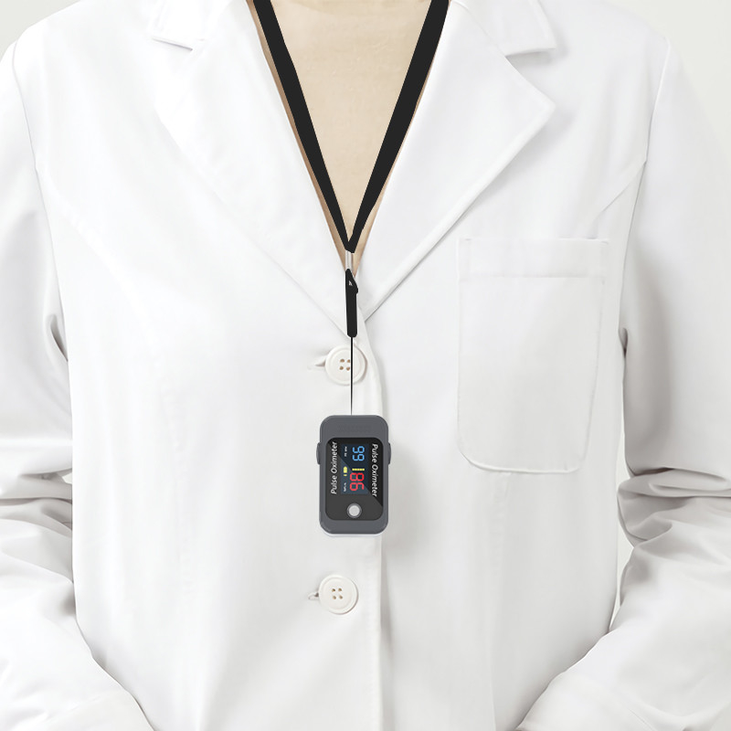 Battery Powered Remote Pulse Oximeter Patient Monitoring Device With Customizable Alerts Notifications