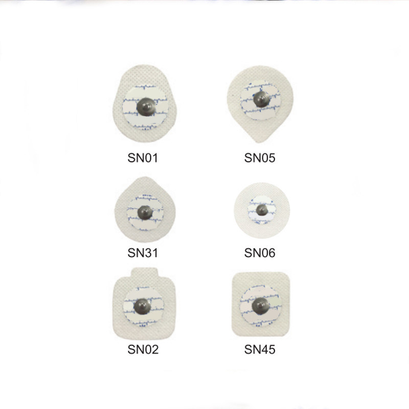 Medical Disposable ECG Electrode For Adult ECG Monitoring For 